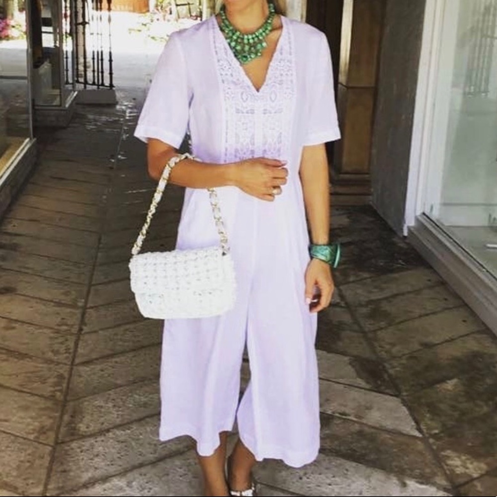 STUNNING 100% LINO JUMPSUIT!